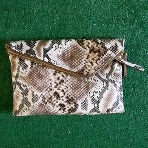 Aldo Snake Print Clutch
